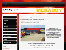 Tablet Screenshot of mekaboy.com